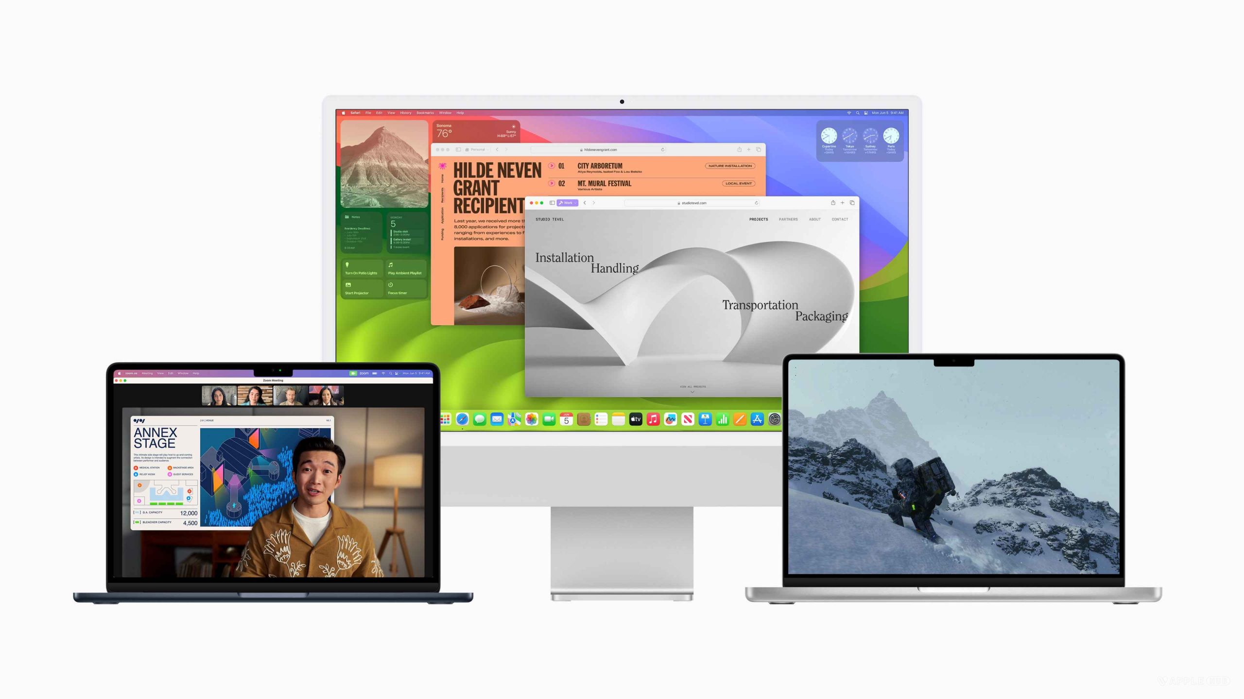 macOS Sonoma发布：支持桌面小组件 优化游戏体验-Applehub-心动论坛